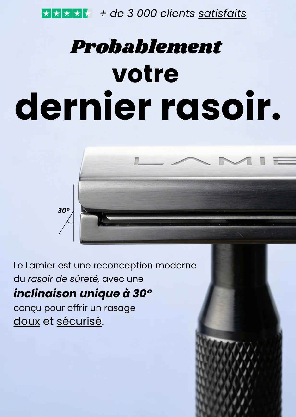 Le Lamier - Rasoir de précision